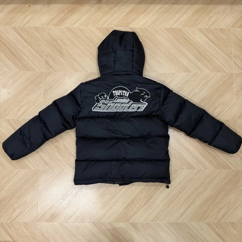Trapstar American style tiger head hooded down jacket