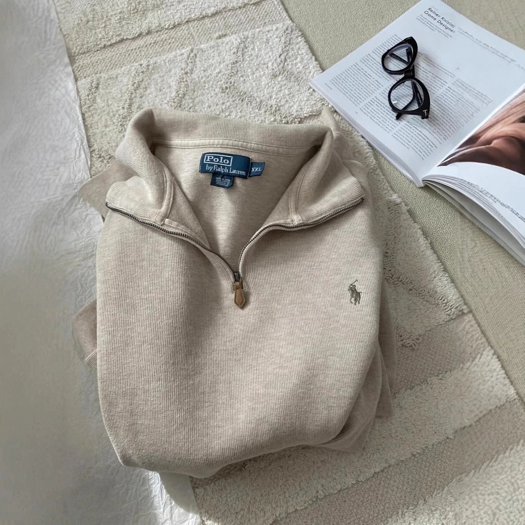 Ralph Lauren Zipper loose sweatshirt RL