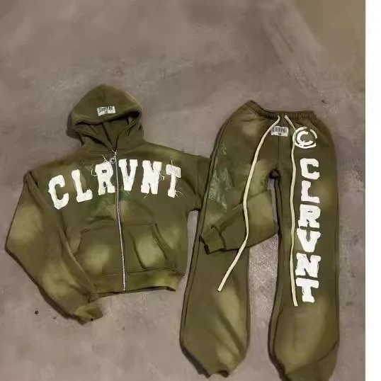 Letter Hooded Sweatshirt