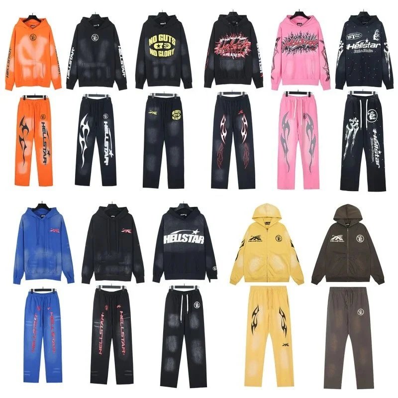 HELLSTAR Hooded Sweatshirt Set
